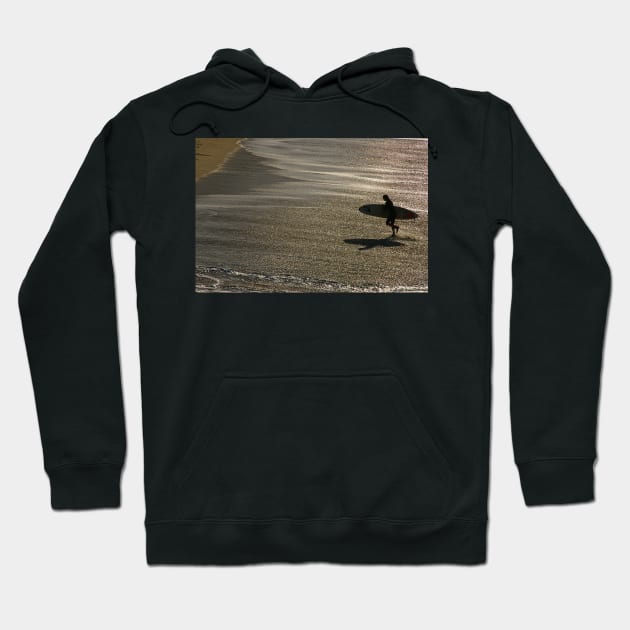 Le Conquet - Surf aux Blancs Sablons Hoodie by rollier